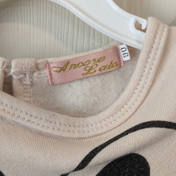 ♦️B2G1FREE♦️ Long sleeve floral Rabbit with bow - Picture 3 of 4